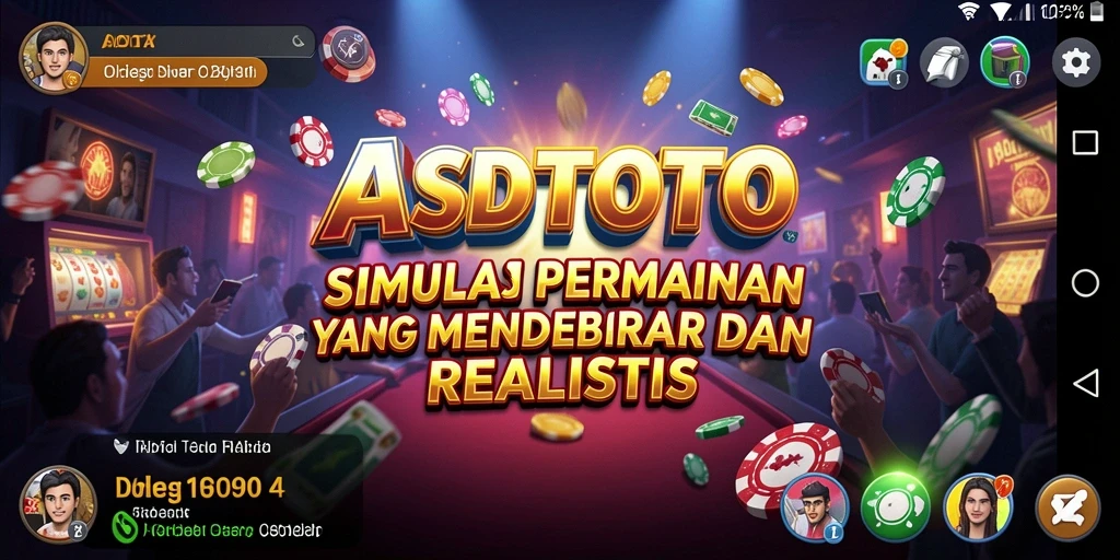 Tampilan gameplay ASDTOTO yang menakjubkan dan realistis.