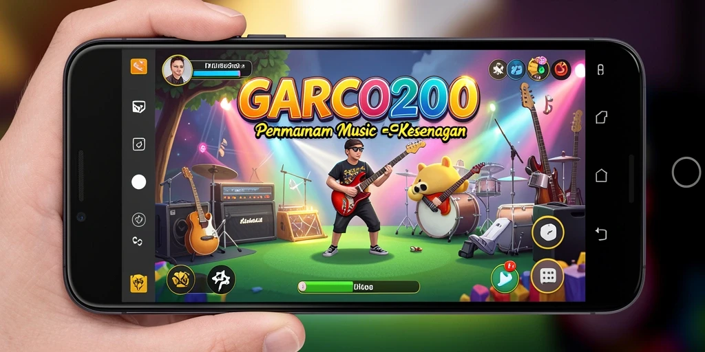 Tampilan gameplay GARCO200 yang interaktif dan menyenangkan.