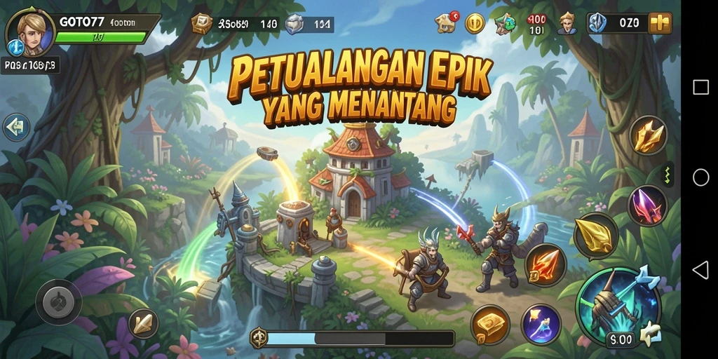 Gameplay GOTO77 yang menarik dengan grafis menakjubkan.