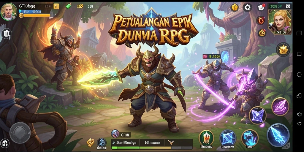 Gameplay RPG yang mendebarkan dalam GT108 dengan grafis menakjubkan.