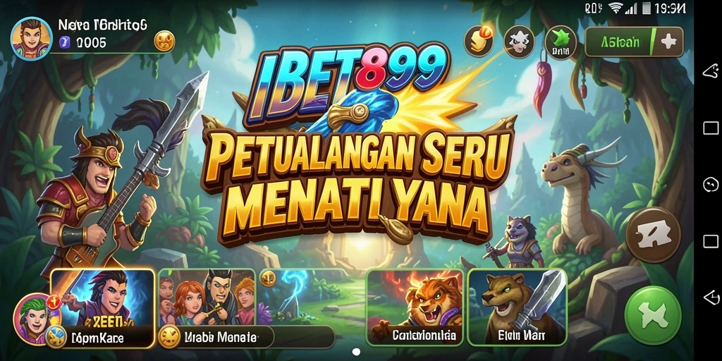 Tangkapan layar gameplay IBET899 yang penuh petualangan dan tantangan.