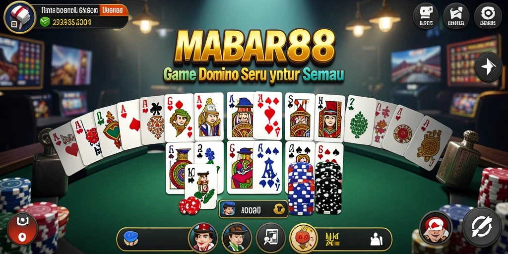 Tampilan seru dari gameplay MABAR88 yang memikat.