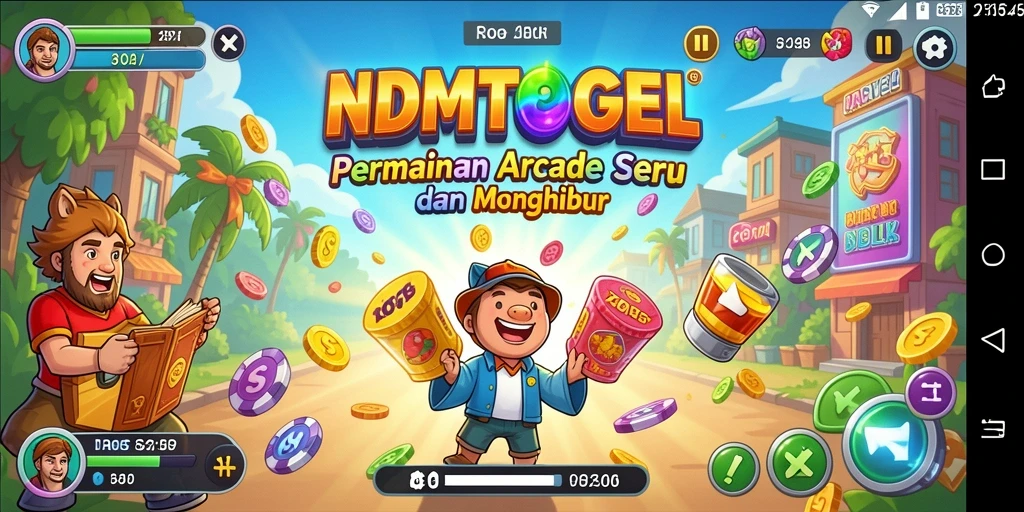 Tampilan gameplay seru NDMTOGEL yang penuh tantangan.