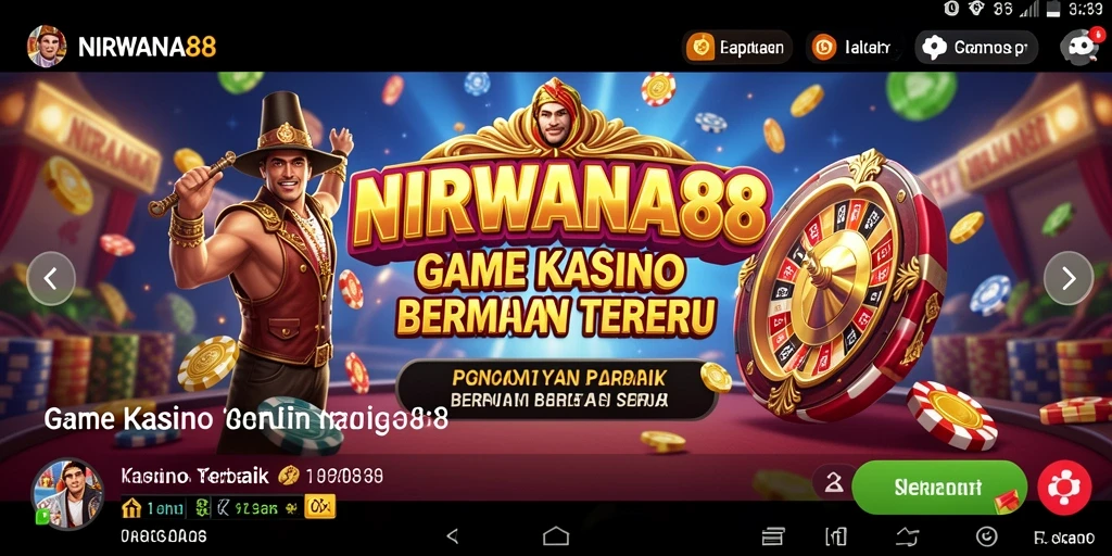 Tampilan gameplay menarik dari NIRWANA88 dalam aksi Kasino.