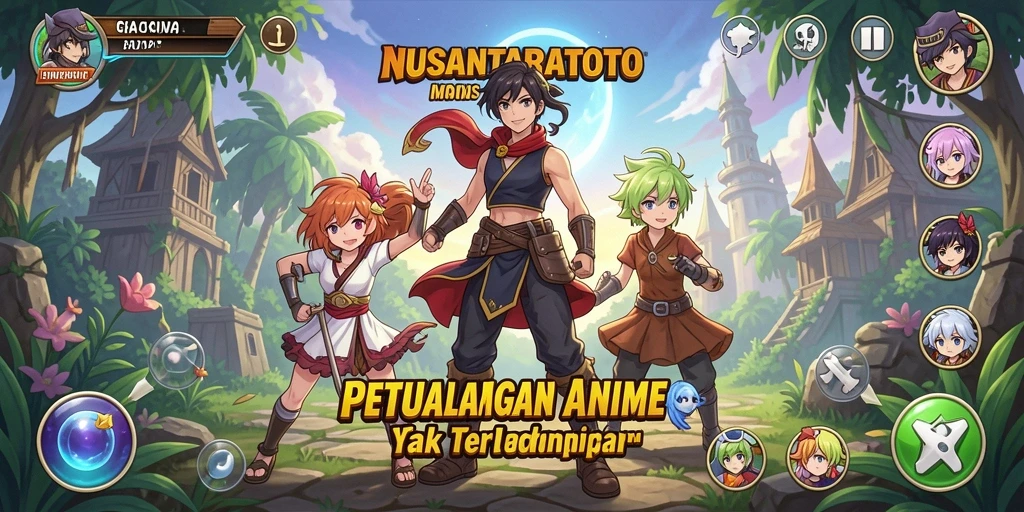 Tampilan utama gameplay NUSANTARATOTO yang menakjubkan.