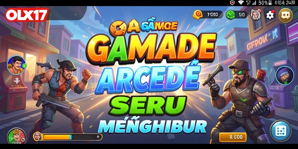 Tampilan gameplay Arcade yang seru dan menantang di OLX17.