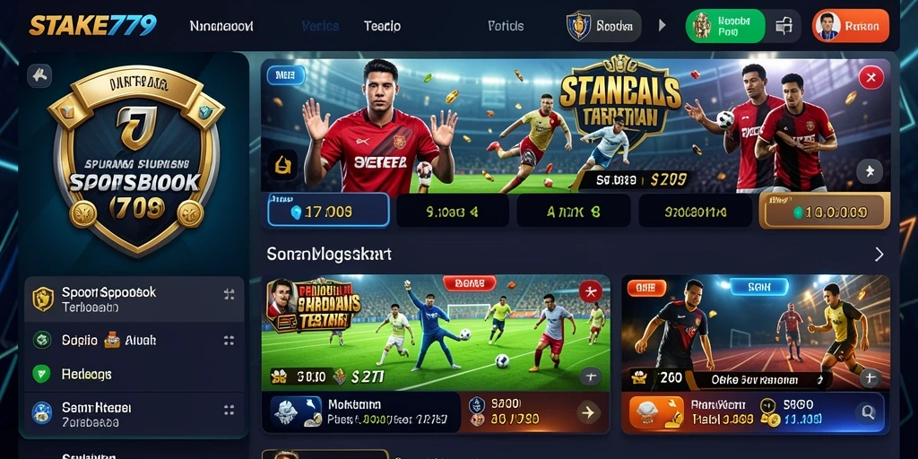 Screenshot STAKE779 menampilkan pengalaman taruhan yang mengasyikkan.
