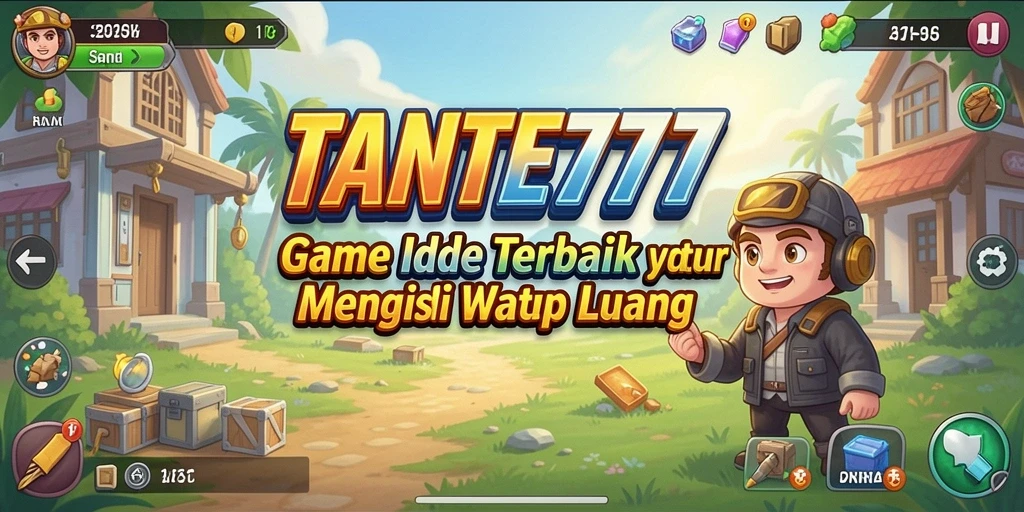 Tampilan gameplay TANTE777 yang menawan dan interaktif.